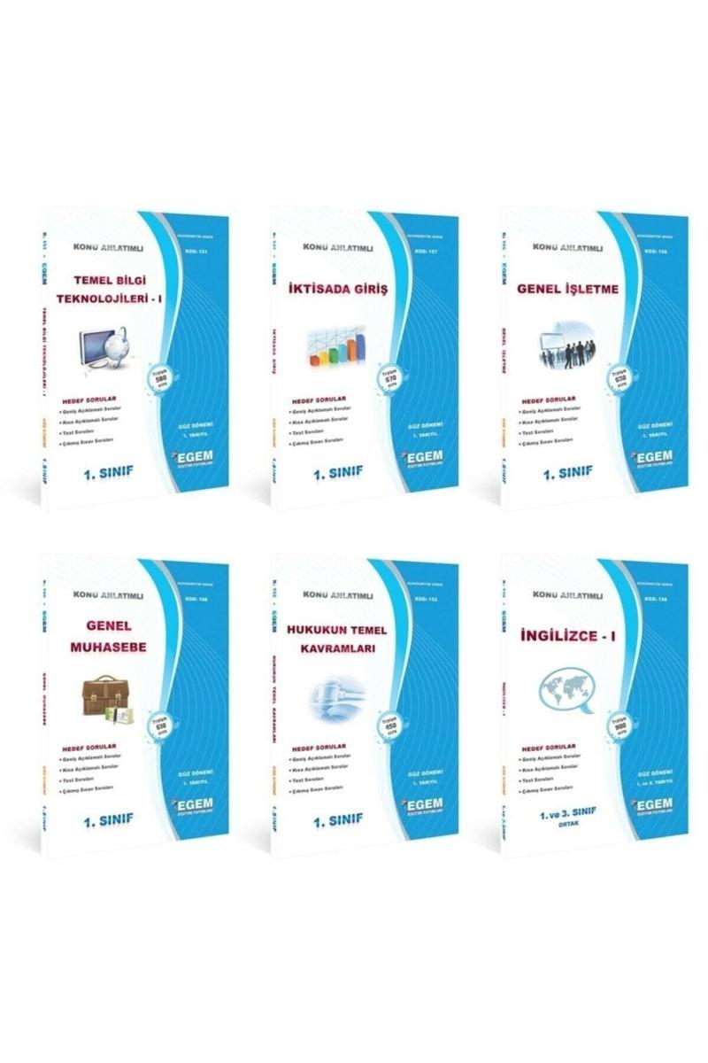 Egem Yayınları Açık Öğretim Emlak Yönetimi 1. Sınıf 1. Yarıyıl Güz Dönemi Konu Ve Soru Set