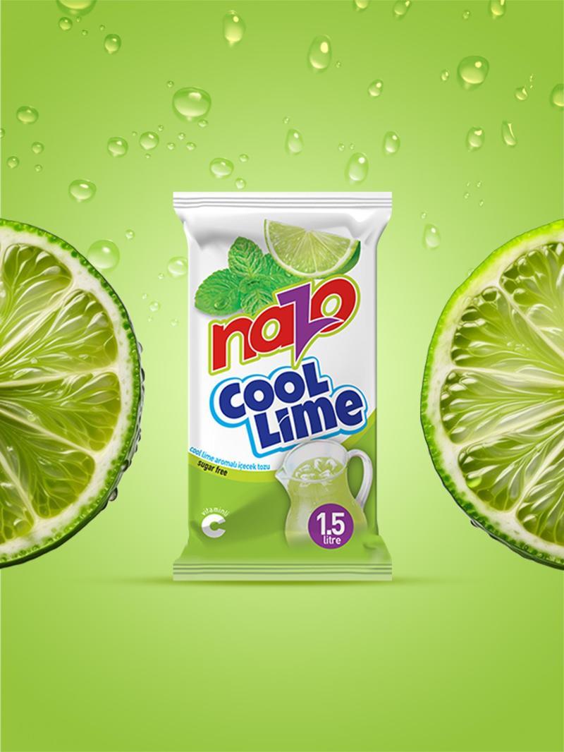 9 gr Cool Lime Aromalı Toz İçecek 24'lü