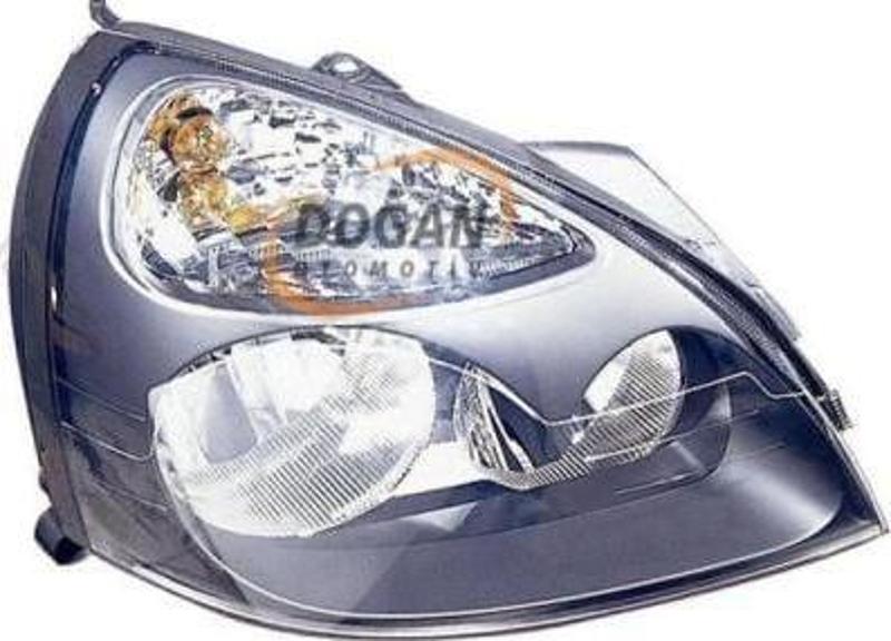 - ÖN FAR (GRİ) SAĞ CLİO 2001- - 7701057658