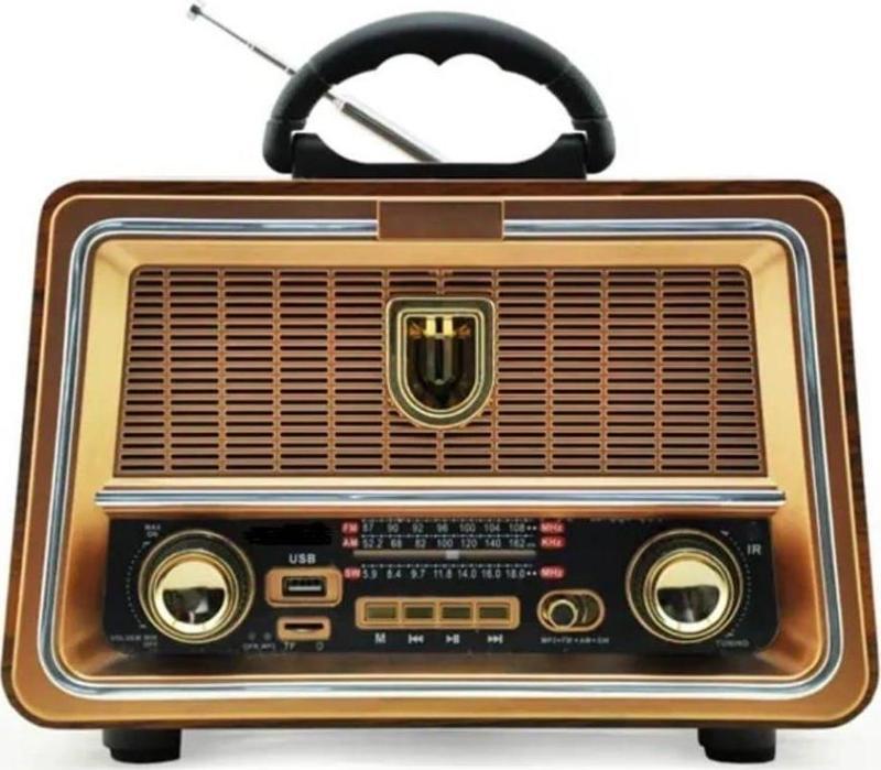 RT-833  Bluetooth-USB-SD-FM Nostaljik Radyo