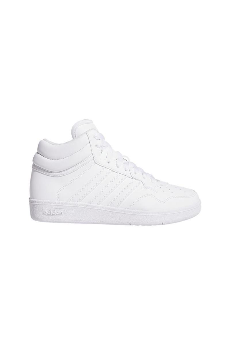 Çocuk  Beyaz  Yürüyüş Ayakkabısı HOOPS 4.0 MID J JI3476
