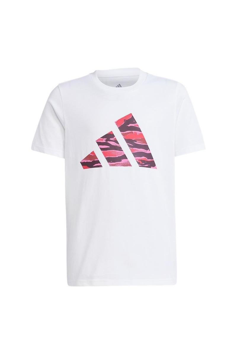 Beyaz  Çocuk  Şort J CAMO LOGO TEE JI6729 Beyaz  Çocuk  Şort J CAMO LOGO TEE JI6729