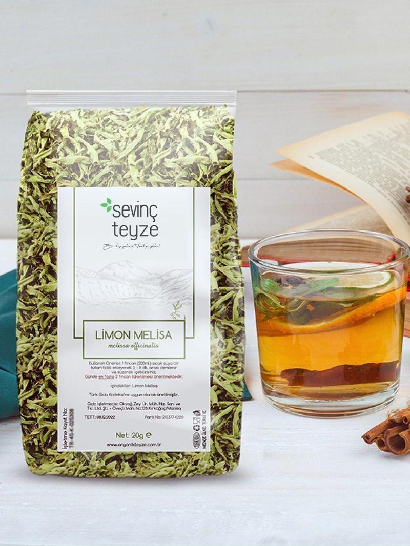 Sevinç Teyze Limon Melisa,Oğul Otu,Nane Balsamı,Acem Otu,Limon Otu,Melissa Officinalis 20G.