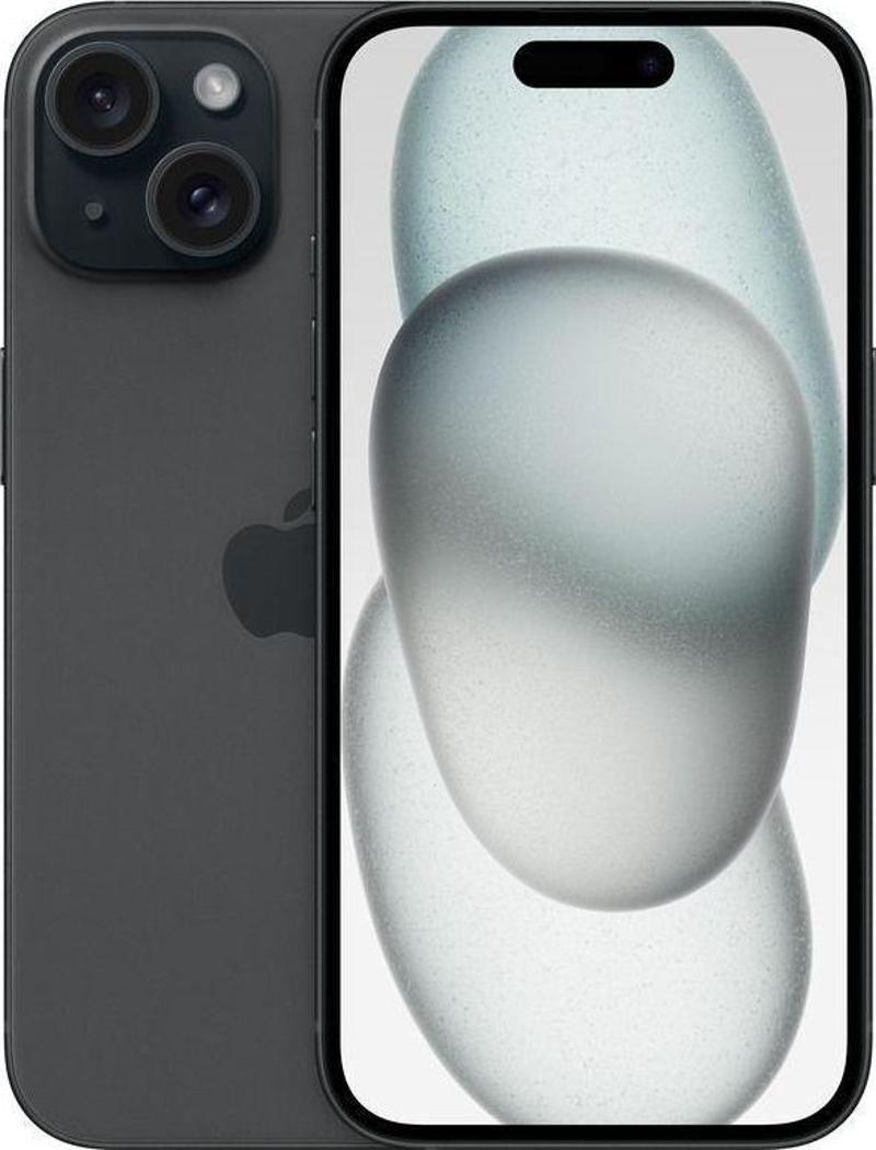 Yenilenmiş iPhone 15 128 GB  Siyah A Kalite Cep Telefonu 