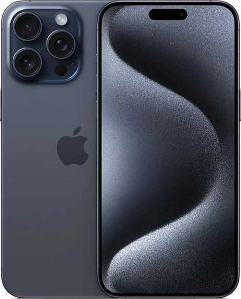 Yenilenmiş iPhone 15 Pro Max 256 GB Mavi B Kalite Cep Telefonu 