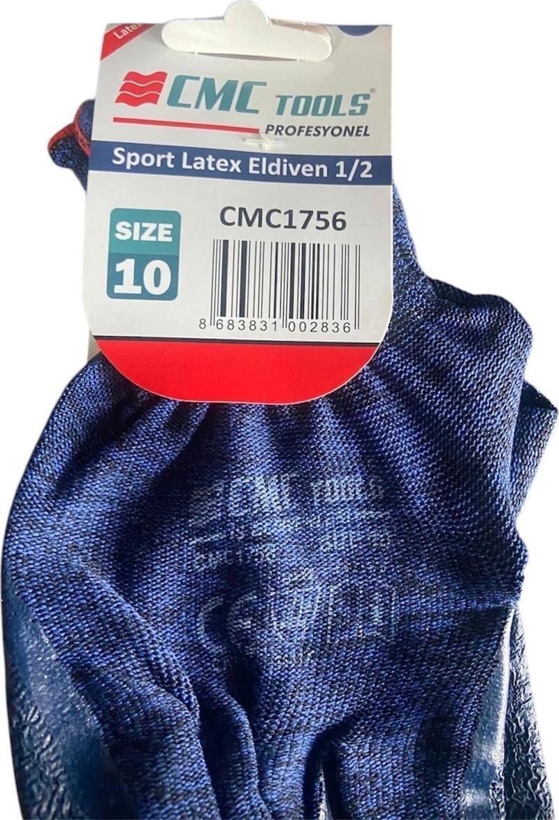1756 LATEKS İS ELDİVEN SİZE10  MAVİ