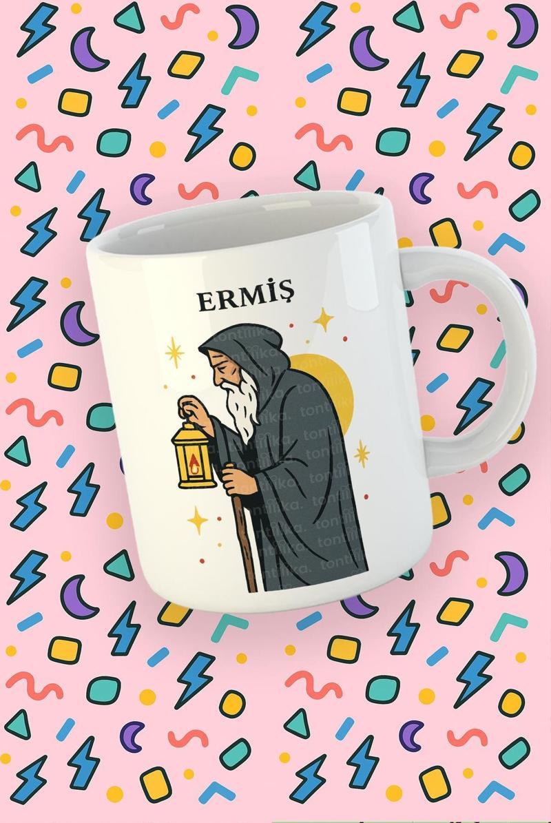 Kartura Koleksiyonu – Tarot Ermiş Kartı Özel Tasarım Kupa Bardak