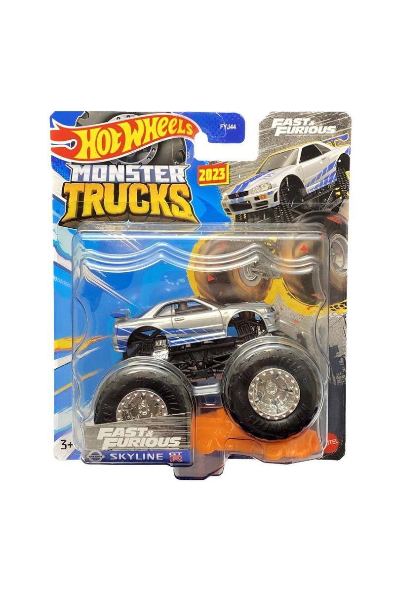 Nissan Skyline Gt-R R34 Fast & Furious Hot Wheels Monster Trucks 2023