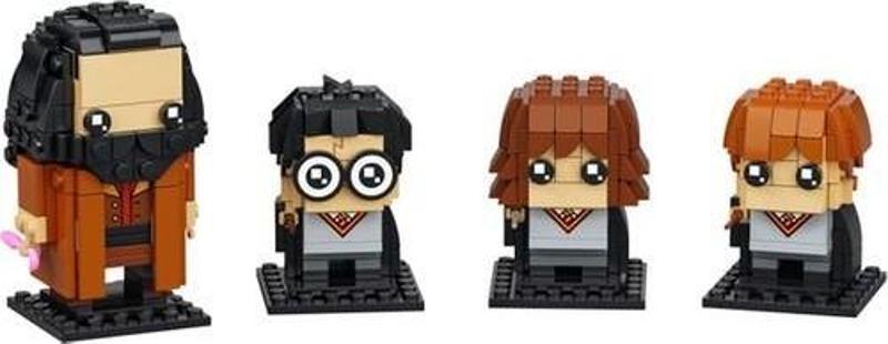 BrickHeadz 40495 Harry Hermione Ron and Hagrid +10 Yaş (466 Parça)