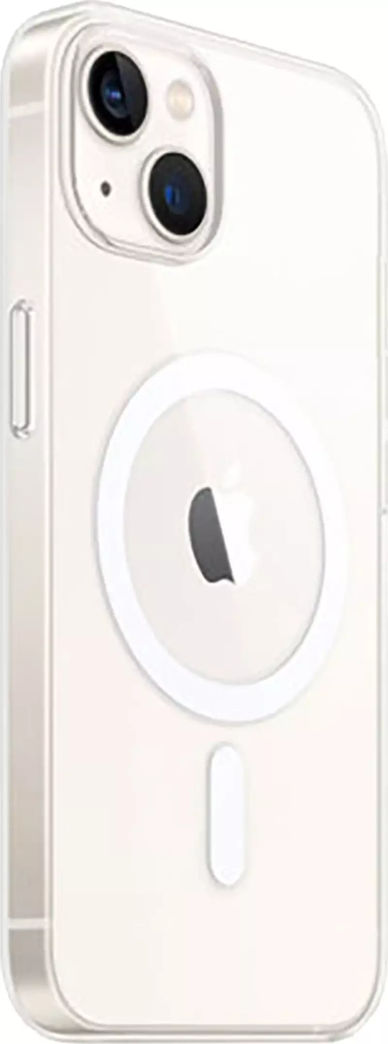 iPhone 15 Kılıf Pc Real Magsafe Kapak - Şeffaf