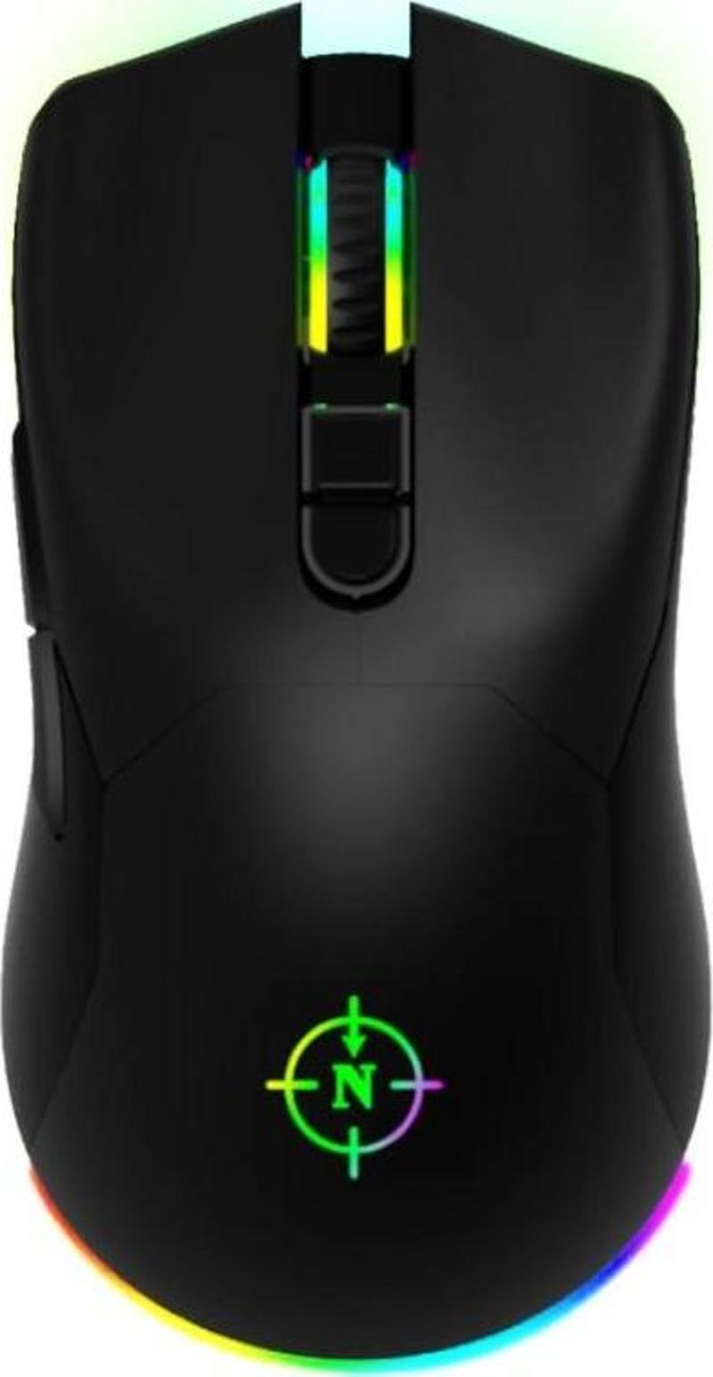 Game Over Rgb Kablosuz Şarjlı Profesyonel Oyuncu Mouse