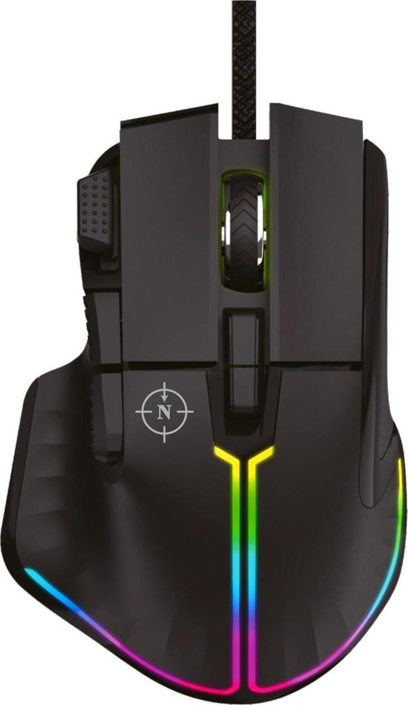Ragnarok Rgb 12,800 Dpi Profesyonel Makrolu Oyuncu Kablolu Mouse