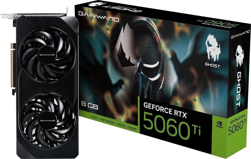 GAINWARD RTX5060 Ti GHOST 8GB GDDR7 128bit NE7506T019P1-GB2062B