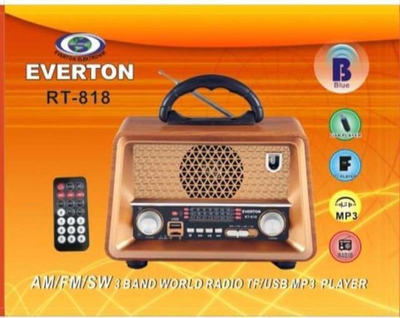 RT-818  Bluetooth-USB-SD-FM Nostaljik Radyo