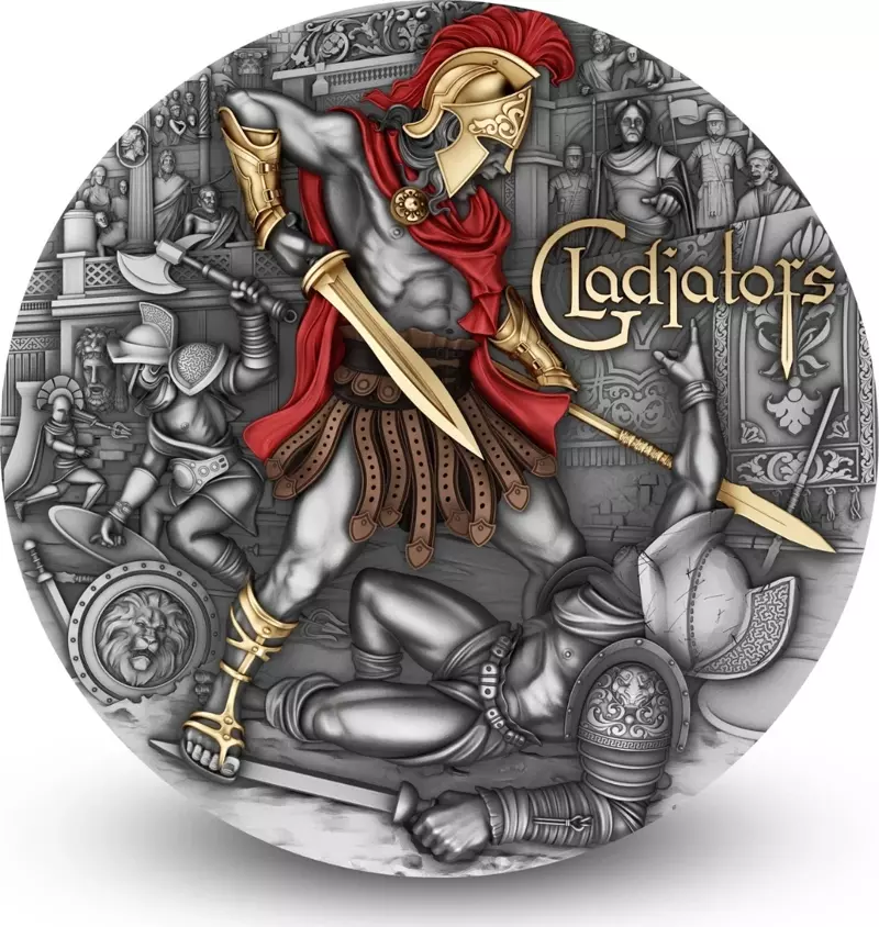 Gladyatör Gümüş Sikke Coin
