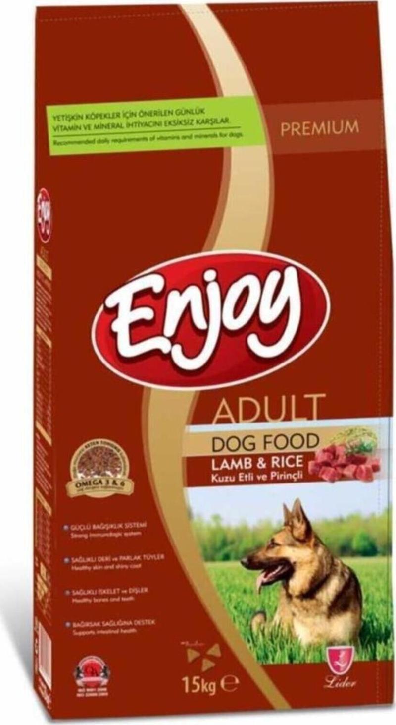 Kuzu Etli Ve Pirinçli 15 Kg Yetişkin Köpek Maması