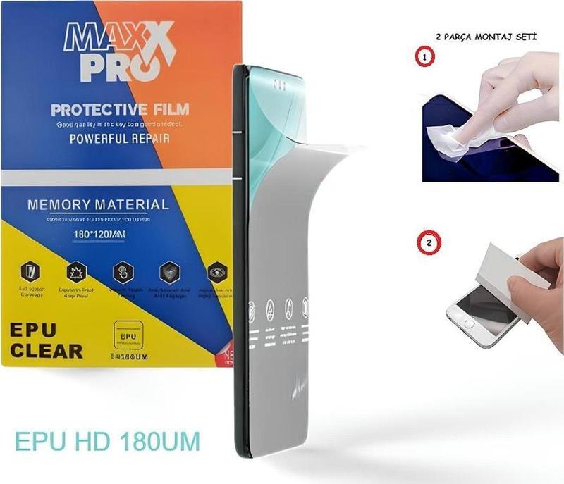 OnePlus 7T PRO NANO Ekran Koruyucu Esnek ULTRA İnce - MAXXPRO - EPU HD