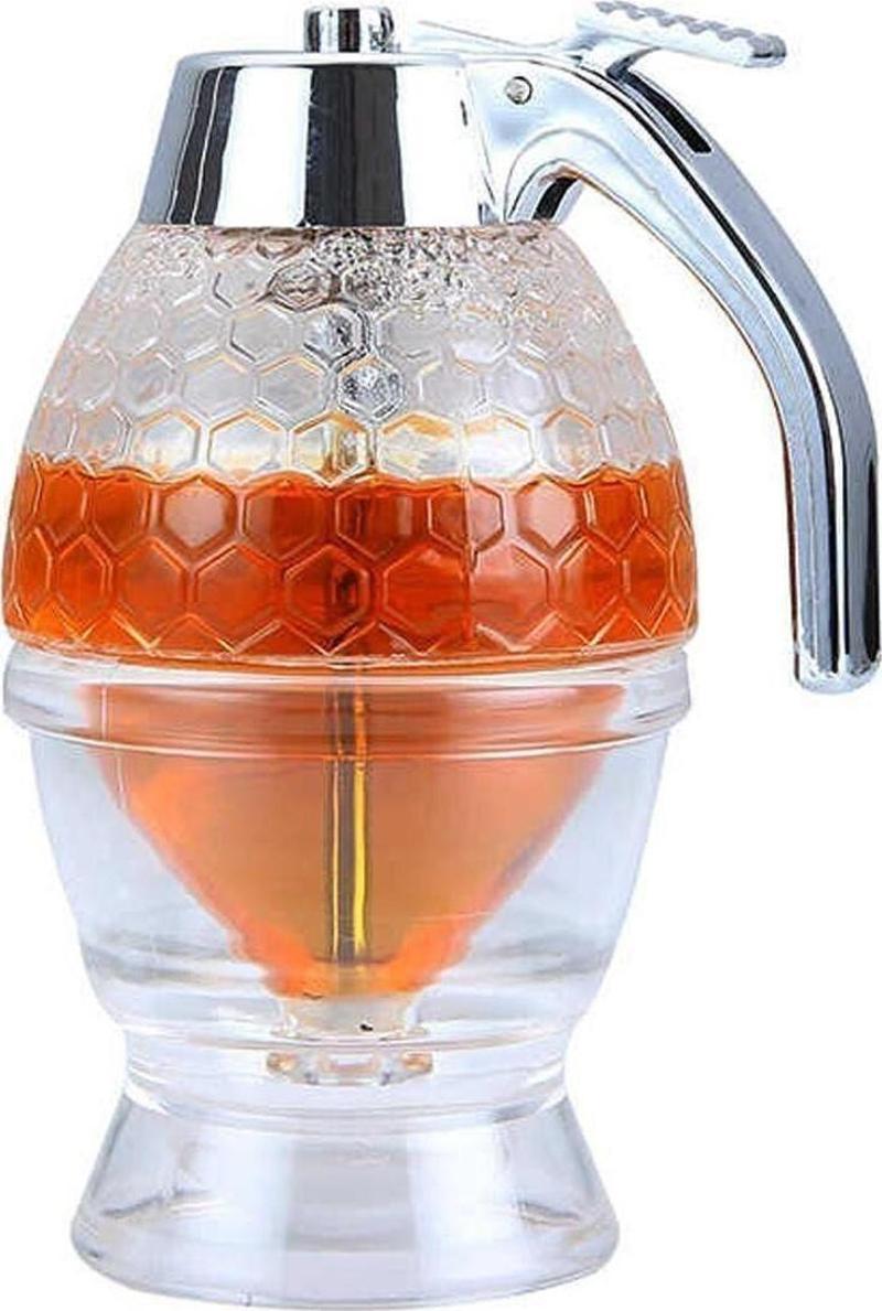 Balmatik Dağıtıcı Cam Bal Kavanozu