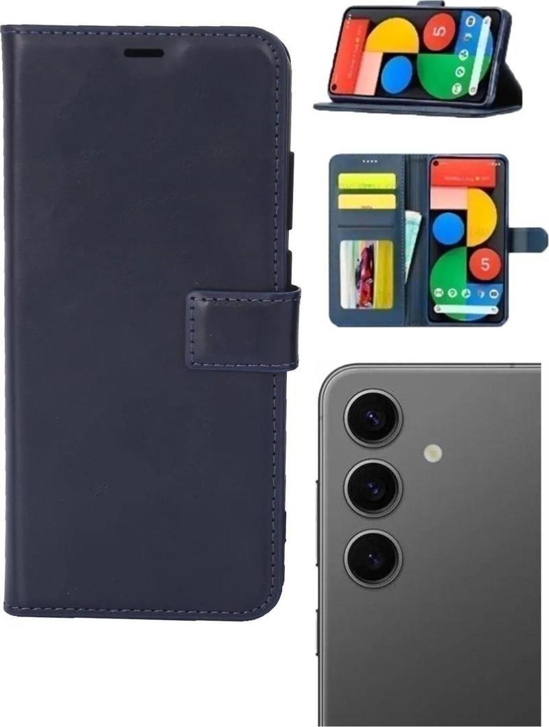 Samsung Galaxy S24 Plus Cüzdanlı Ve Kapaklı Kılıf