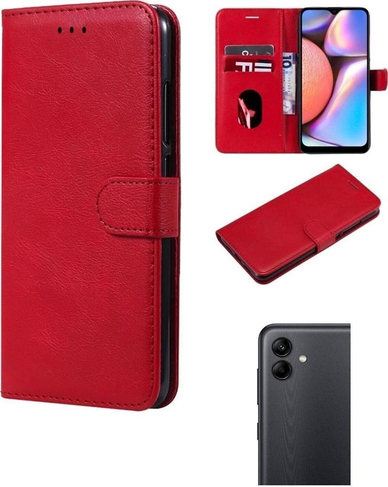 Samsung Galaxy A04 Cüzdanlı Ve Kapaklı Kılıf