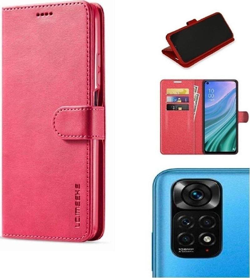 Xiaomi Redmi Note 11 / 11S Uyumlu Cüzdanlı Ve Kapaklı Kılıf