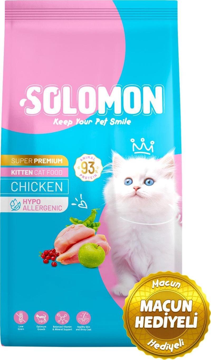 Kitten Yavru Tavuklu Süper Premium Kedi Maması 9 Kg - Hipoalerjenik - Düşük Tahıllı