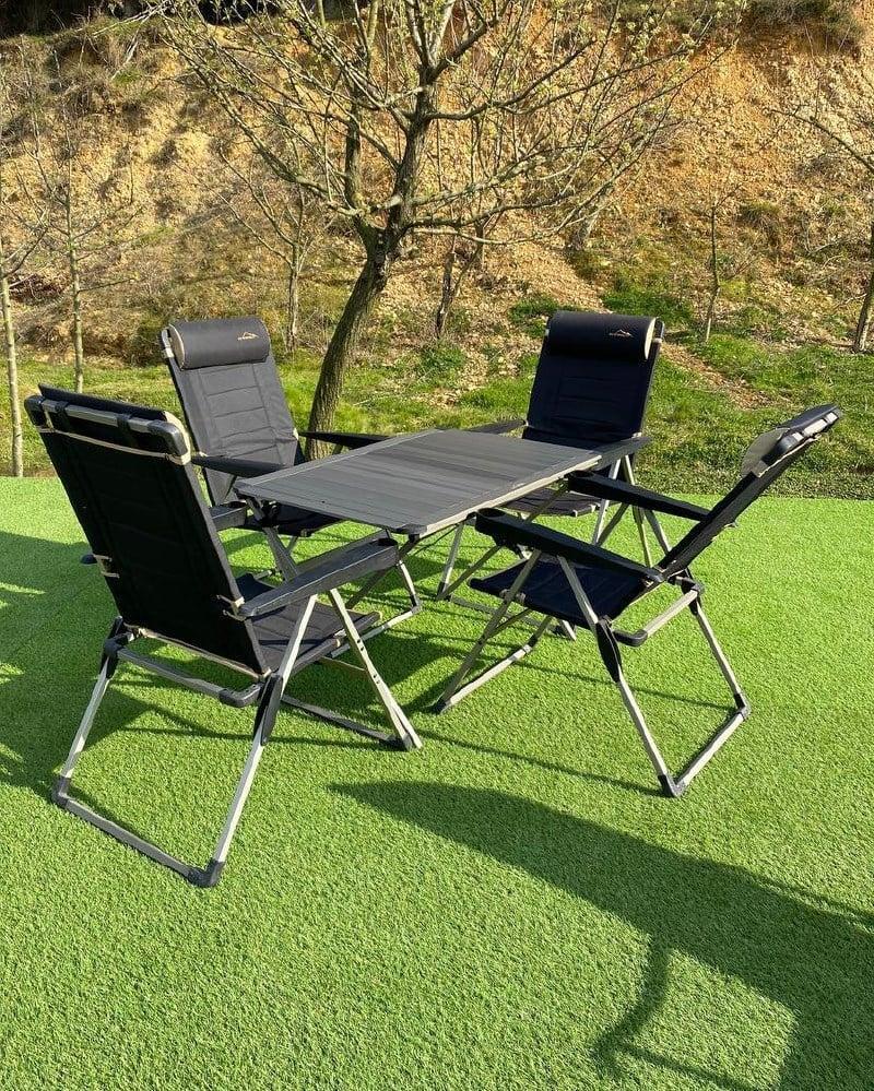 XXL MASA +4 LÜX SANDALYE SET