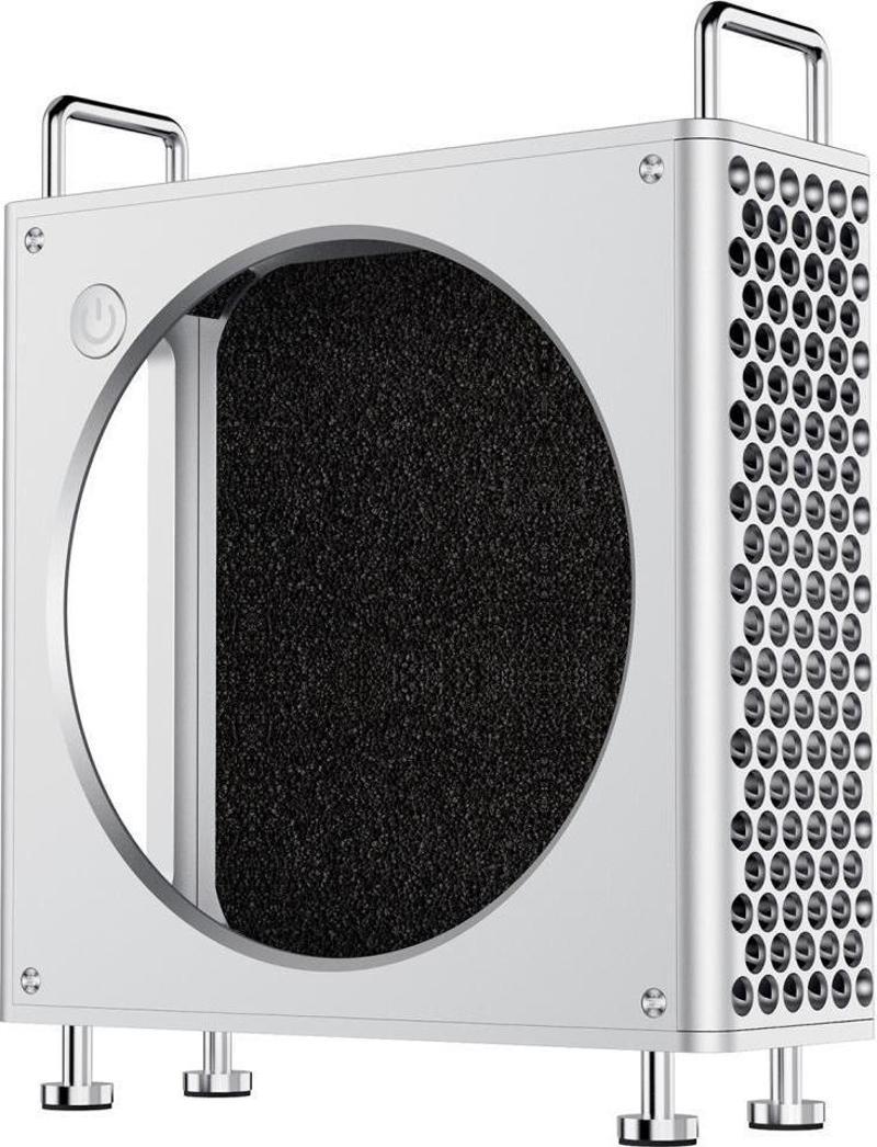 QT01 Mac Mini Uyumlu Soğutucu Alüminyum Kasa