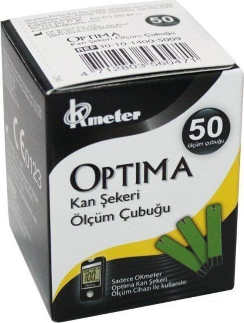 Kan Şeker Ölçüm Çubuğu 50 Strip