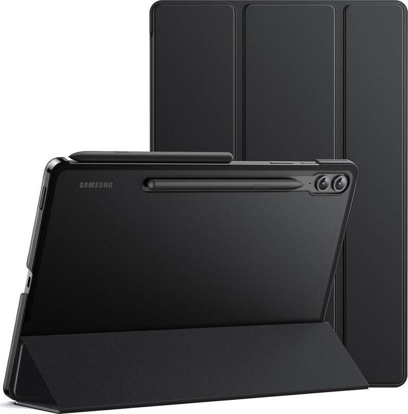 Samsung Galaxy Tab S9 FE SM-X510 X516 X518 Kılıf 10.9" Uyumlu Kılıf Akıllı Smart Standlı Kapaklı