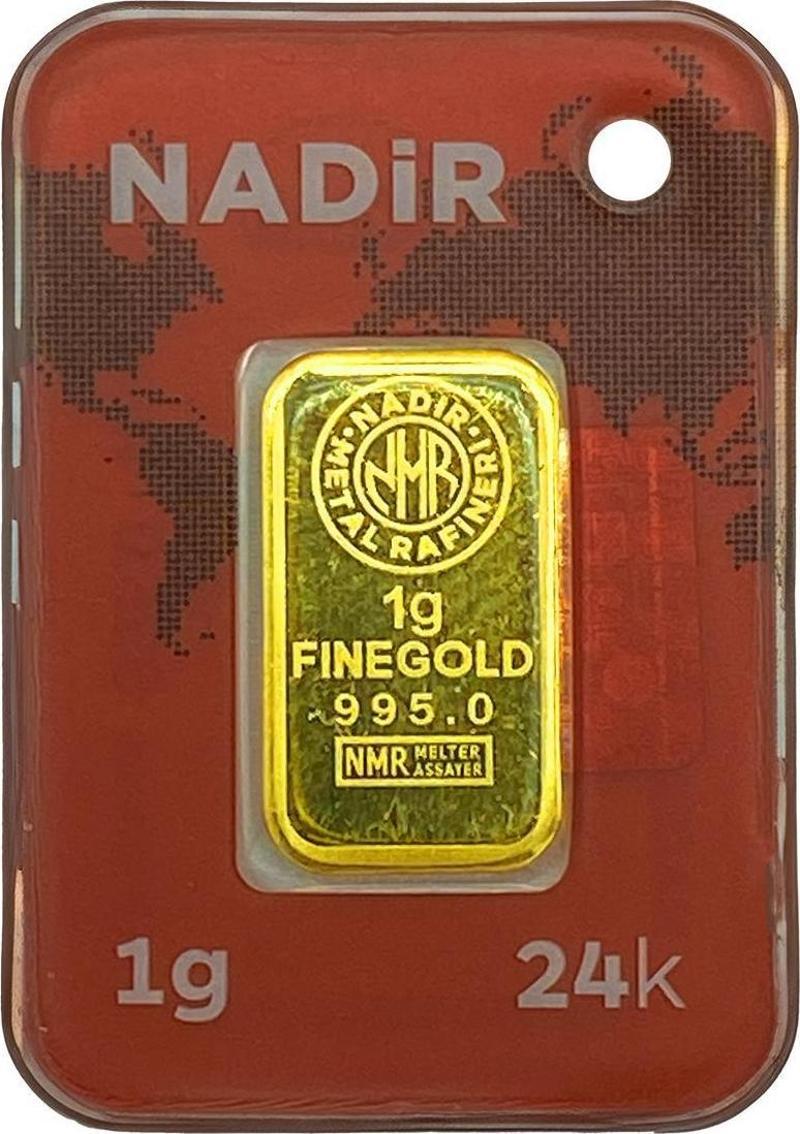 RimaGold 1 gr 24 Ayar NadirGold Gram Altın (Dikdörtgen)