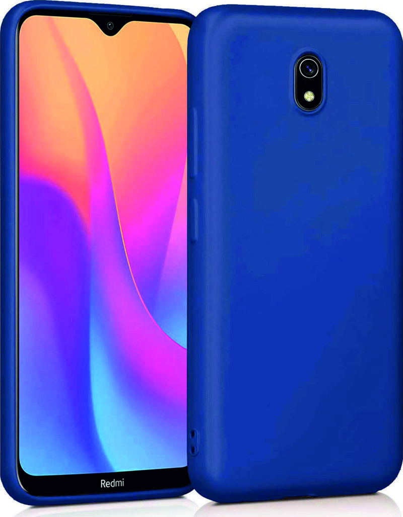 Xiaomi Redmi 8A Kılıf Kamera Korumalı Silikon Rubber Arka Kapak