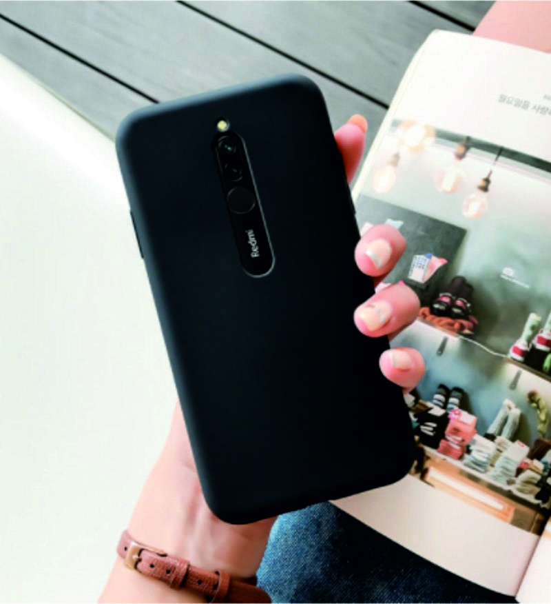 Xiaomi Redmi 8 Kılıf Kamera Korumalı Silikon Rubber Arka Kapak