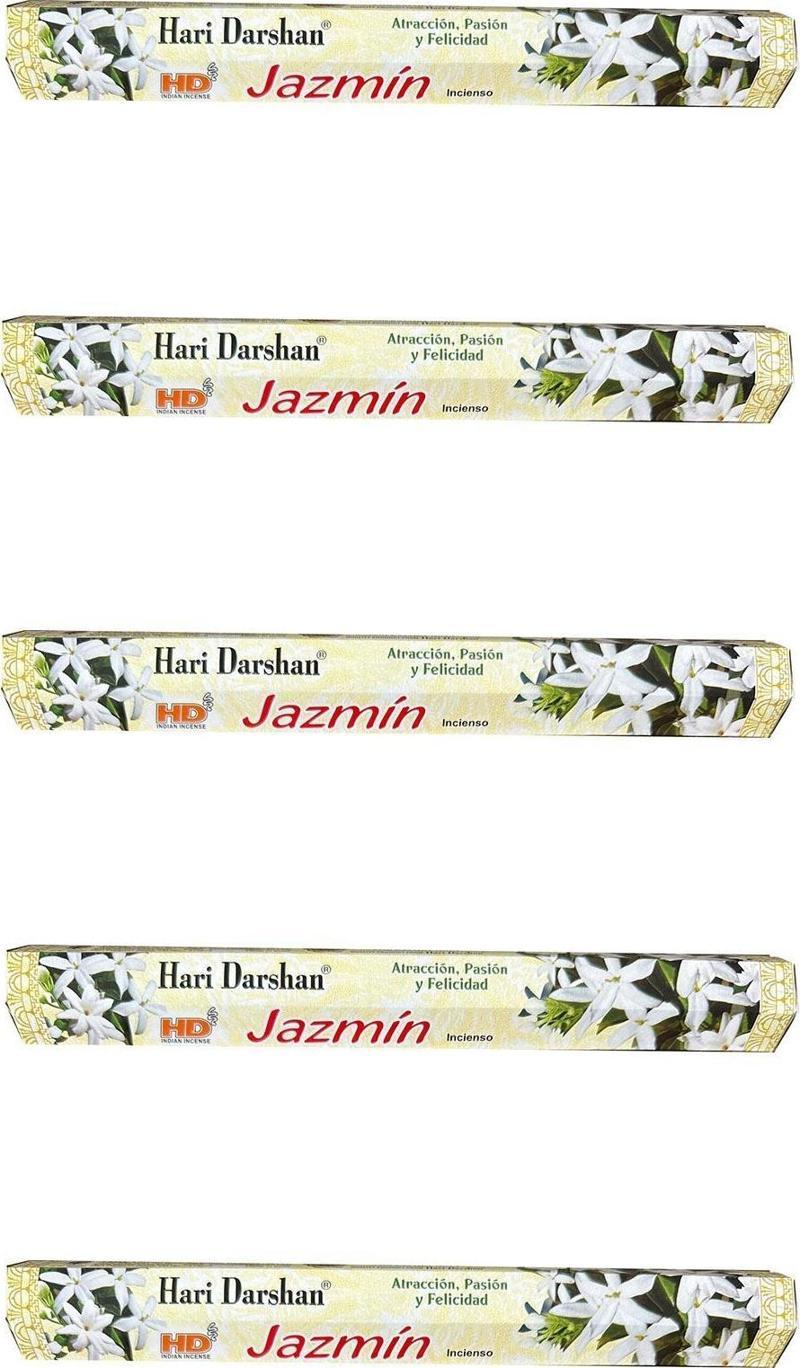 Jazmin Yasemin Çiçeği Kokusu Çubuk Tütsü - Oda Ortam Kukusu - 20 Adetlik 5 Paket