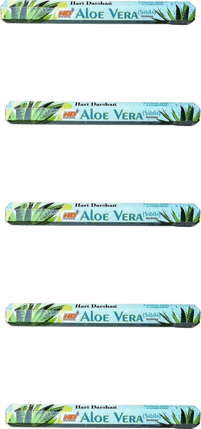 Aloe Vera Çubuk Tütsü - Oda Ortam Kukusu - 20 Adetlik 5 Paket