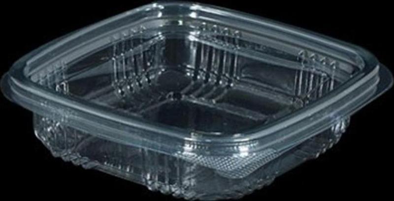 Kullan At Plastik Kilitli Şeffaf Düz Kapaklı Gıda Saklama Kabı Sızdırmaz Kap - 150 cc - 75 Adet