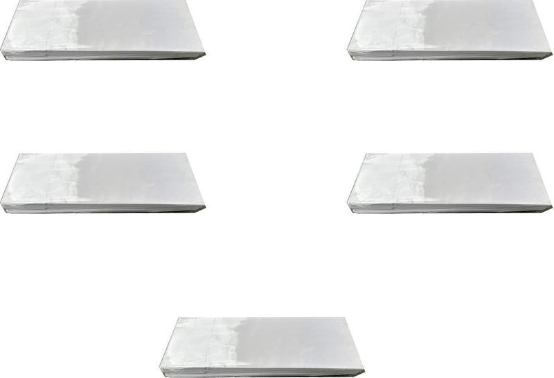 Laminelli Kraft Beyaz Kese Kağıdı - Küçük Boy - 10 x 30 Cm. - 20 Adetlik 5 Paket