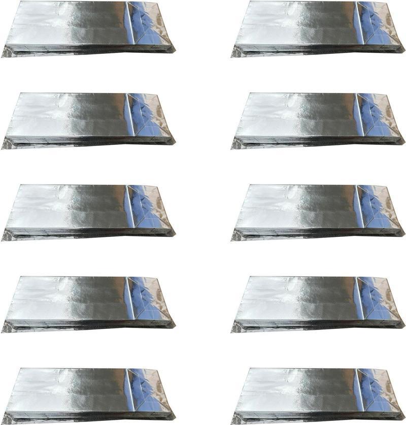 Metalize Kraft Kese Kağıdı - Küçük Boy - 10 x 30 Cm. - 20 Adetlik 10 Paket
