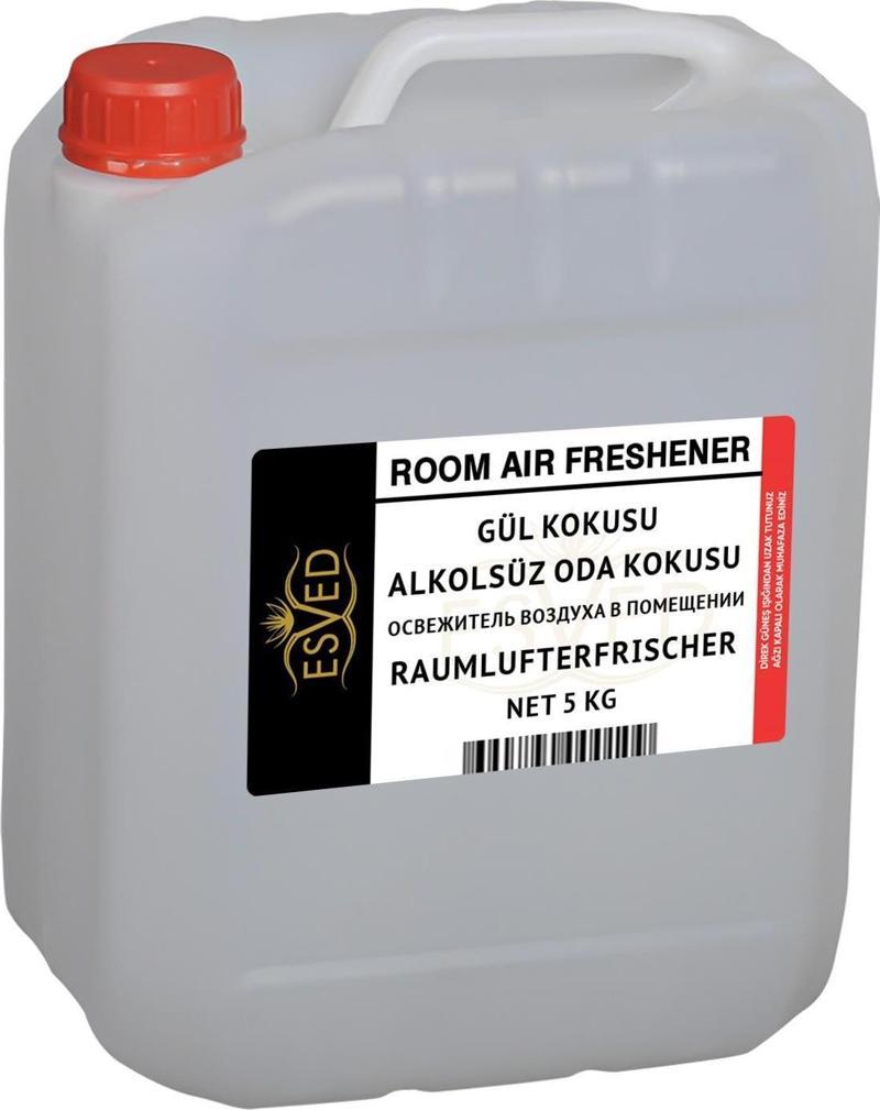 Gül Kokusu Alkolsüz Oda Parfümü, Ortam Kokusu, Araç ve Ev Kokusu 5 Litre