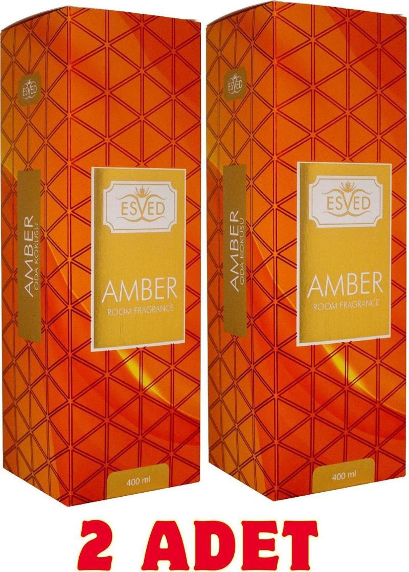 Amber Oda Ve Kumaş Spreyi Seccade Spreyi Oda Kokusu Koku 400 ml 2 adet
