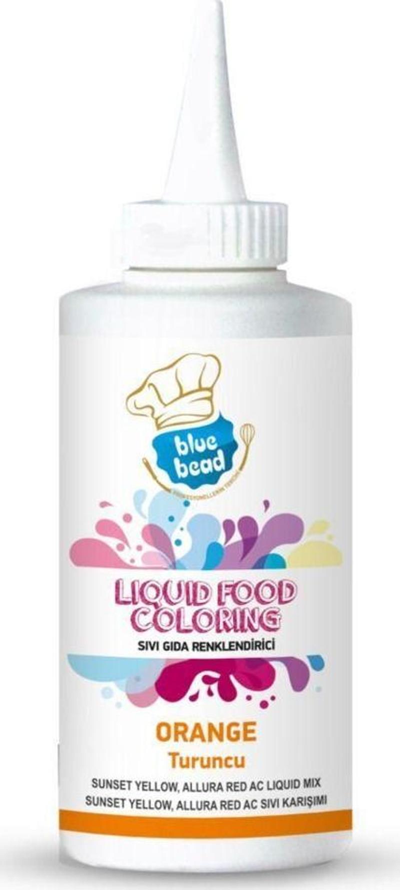 Turuncu Sıvı Gıda Boyası 150 Ml