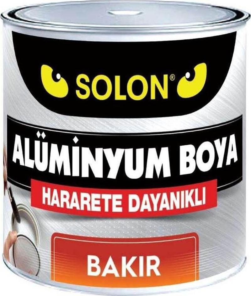Isıya Dayanıklı Alüminyum Yaldız Boya Bakır 125 Ml.