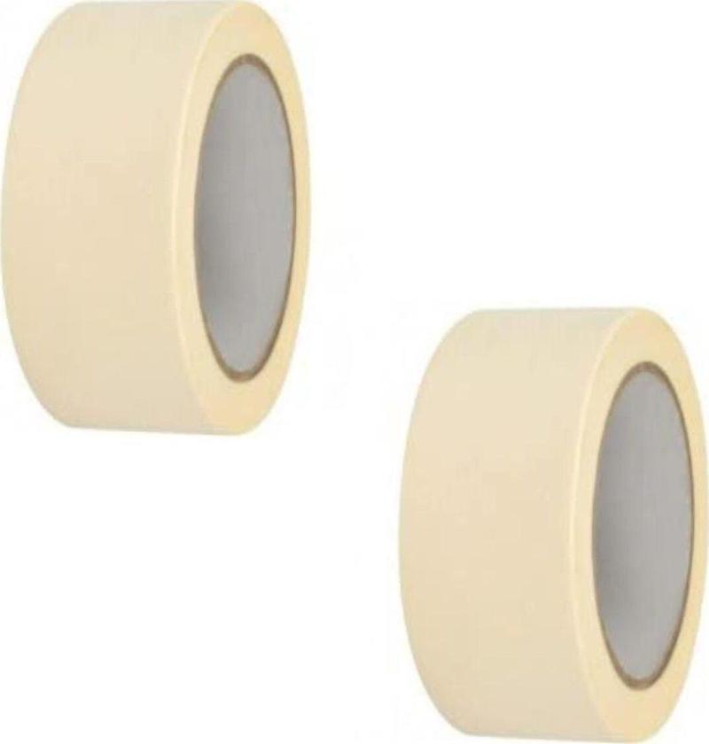 2 Adet Maskeleme Bandı Boya Bandı 48Mm X 25M  Kağıt Bant