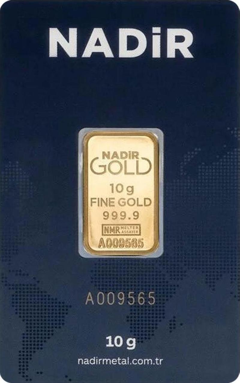 RimaGold 10 gr 24 Ayar 999.9 Milyem NadirGold Gram Altın
