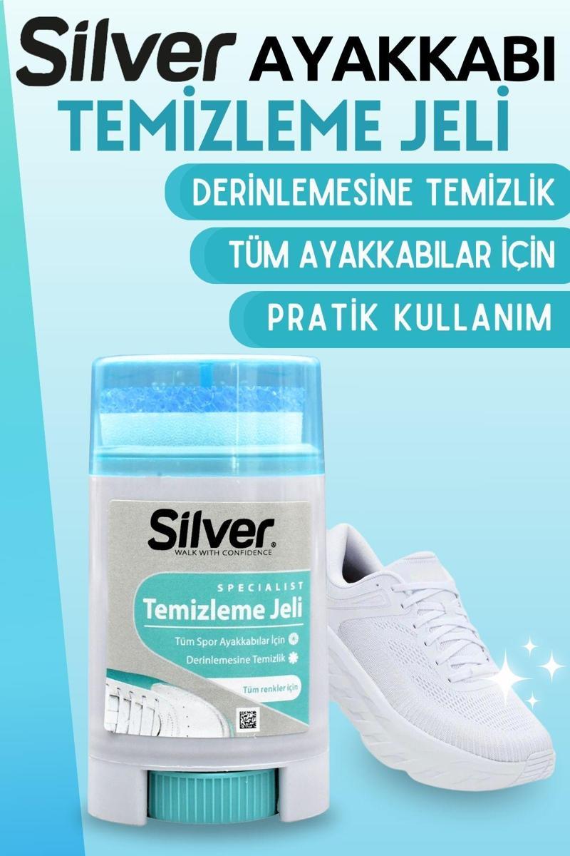 Spor Ayakkabı Temizleme Jeli Deri Ve Sneaker Leke Çıkarıcı Yenileyici 50 ml 1 Adet