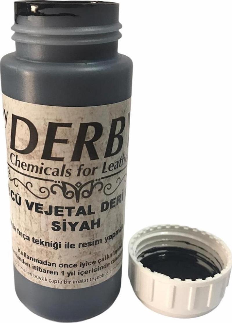Vejetal Vaketa Deri için Örtücü Boya 100ml (Leathercraft, Deri Hobi)