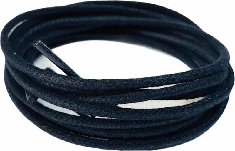 Yuvarlak Mumlu Ayakkabı Bağı 2mm K901 120cm 1 Çift