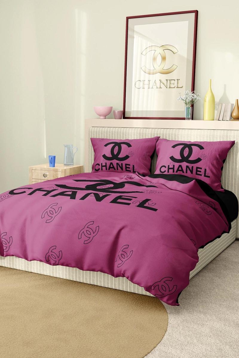 Marka Nevresim Takımı Çift Kişilik Pamuklu Saten Kumaş 6 Parça 3D Dijital Baskı Duvet Cover Set Mode