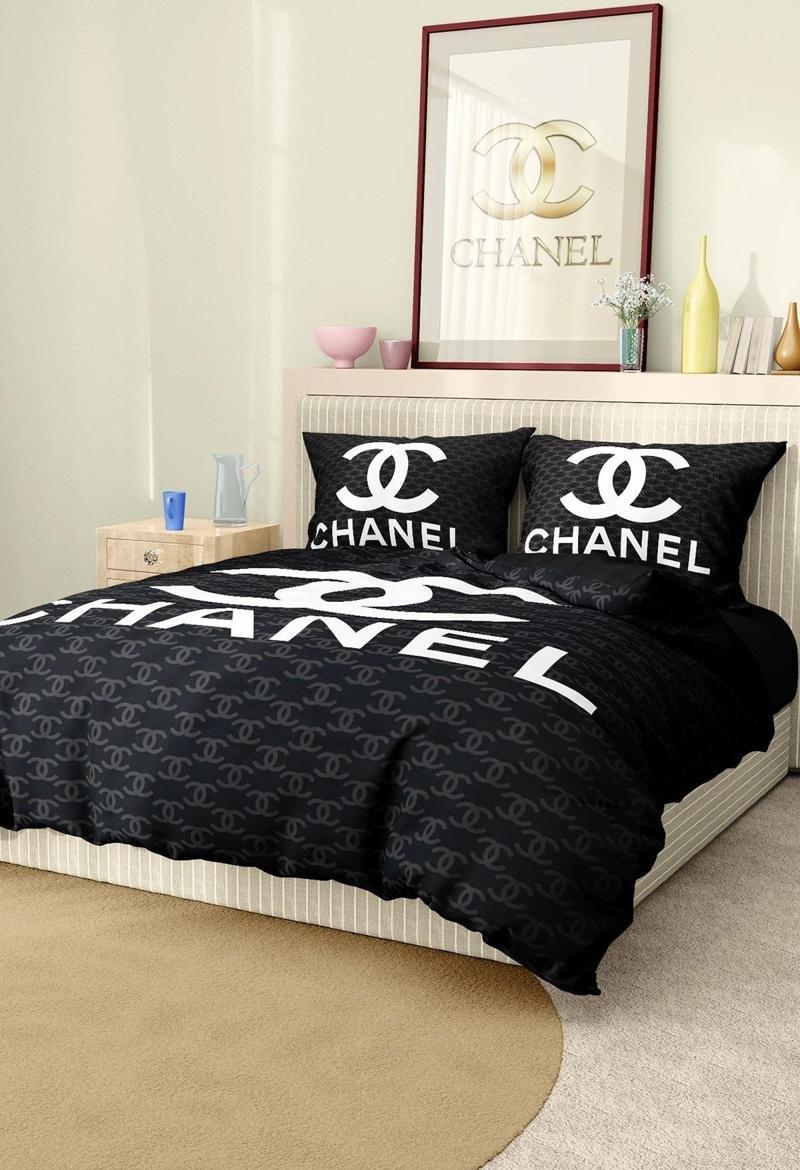 Marka Nevresim Takımı Çift Kişilik Pamuklu Saten Kumaş 6 Parça 3D Dijital Baskı Duvet Cover Set Mode