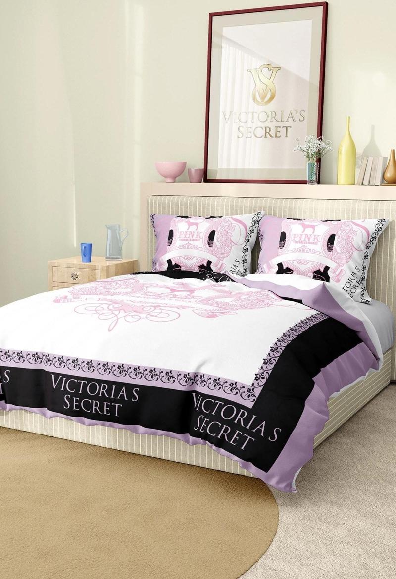 Marka Nevresim Takımı Çift Kişilik Pamuklu Saten Kumaş 6 Parça 3D Dijital Baskı Duvet Cover Set Mode